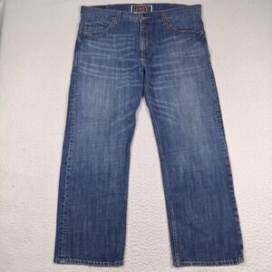 Levi's 549 Men's Jeans Size 38x30 (40x30) Low Loose Fit Denim 100% Cotton Blue